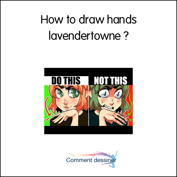 How to draw hands lavendertowne